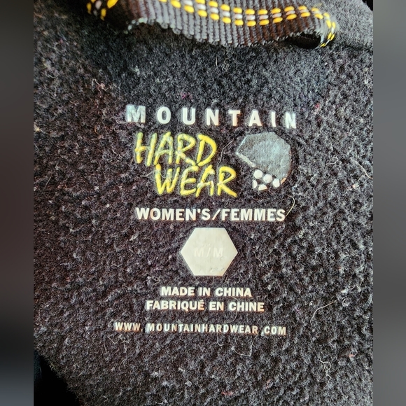 MOUNTAIN Hardwear Black full zip moto asymmetrical jacket Med - Picture 8 of 10